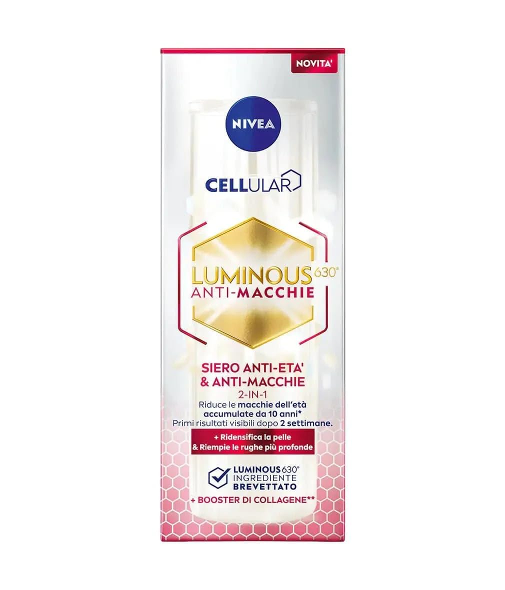 NIVEA serum texture on fingertip from pump demonstrating lightweight, fast-absorbing hydration