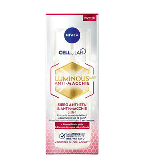 NIVEA serum texture on fingertip from pump demonstrating lightweight, fast-absorbing hydration