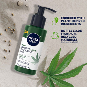 NIVEA MEN in bathroom during morning routine for calming comfort