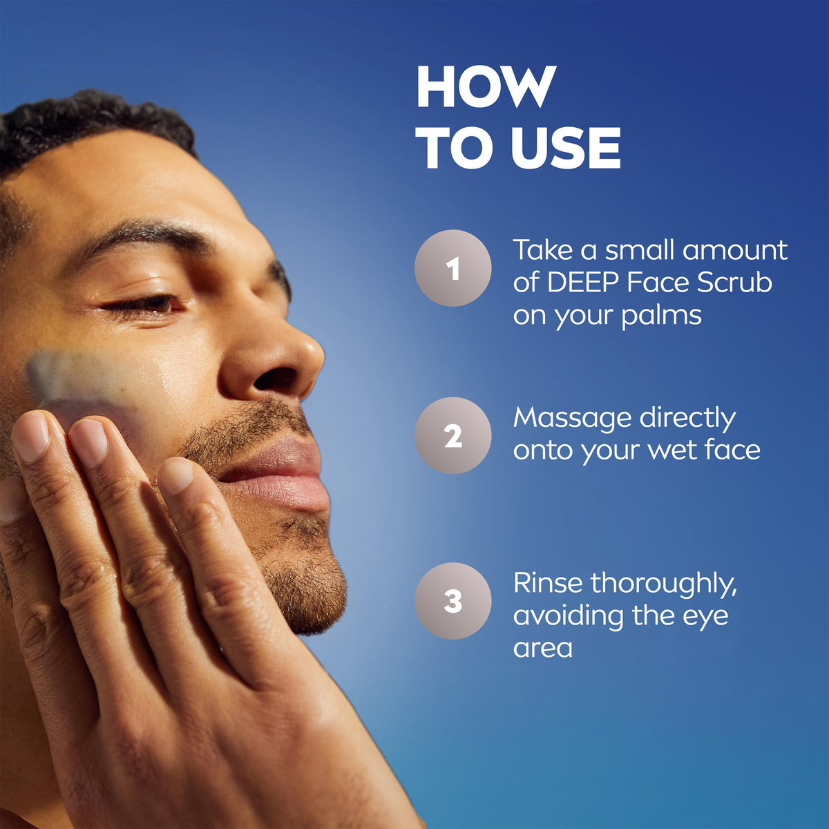 NIVEA MEN three tubes grouped to show multipack value and supply