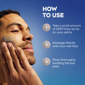 NIVEA MEN three tubes grouped to show multipack value and supply
