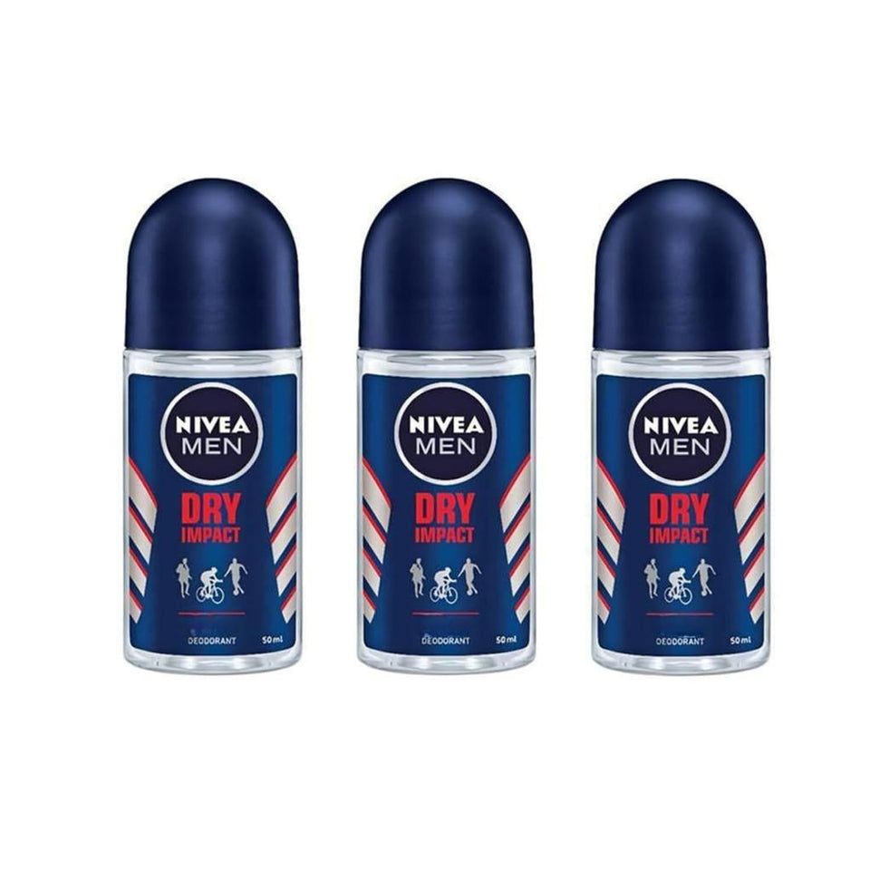 NIVEA men roll-on front packaging showing size and travel-ready convenience