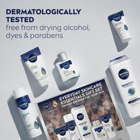 NIVEA MEN face lotion SPF 15 tube showing lightweight daily UV protection