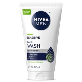 NIVEA MEN front tube view showing clean packaging and easy dispensing benefit