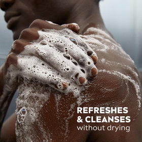 NIVEA MEN lather close-up demonstrating rich foam and effective cleansing benefit