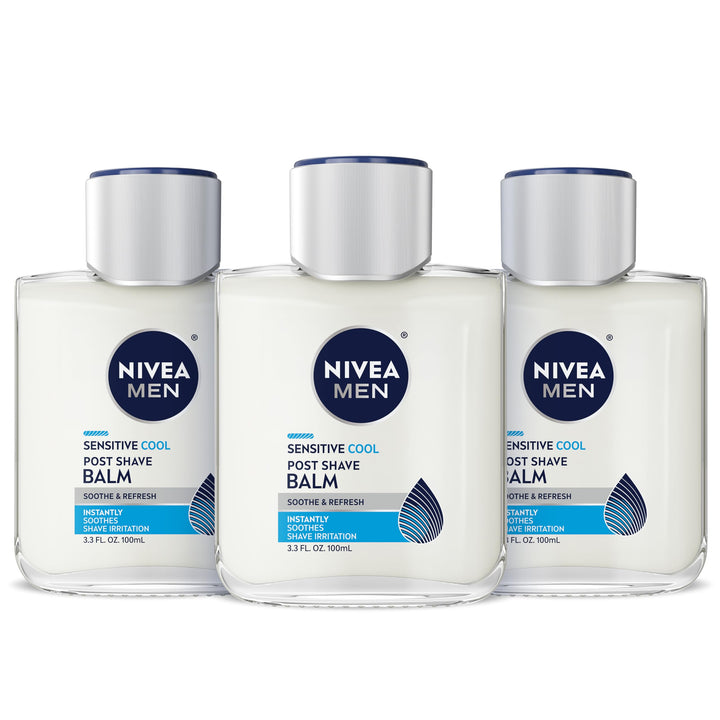 NIVEA MEN front packaging showing cool aftershave benefits