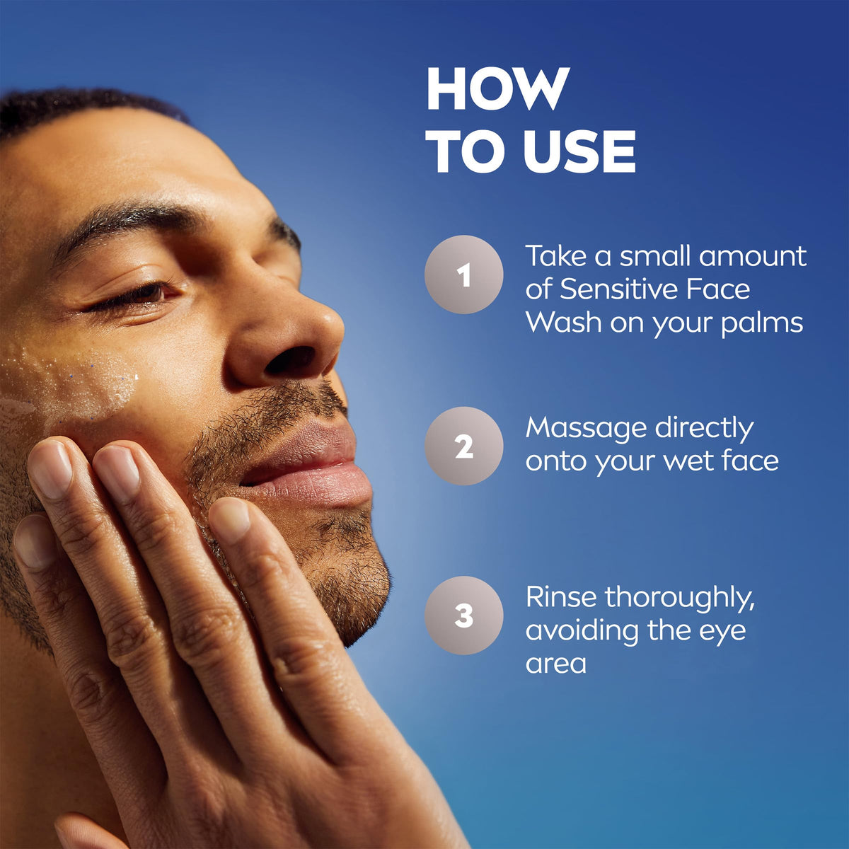 NIVEA MEN chamomile extract close-up indicating calming ingredient benefit