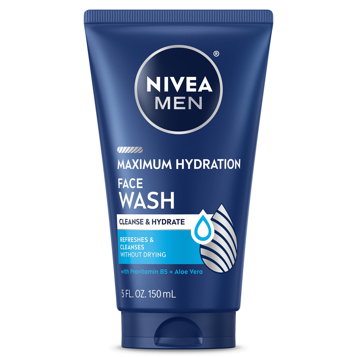NIVEA MEN front tube view showing product branding and size for easy identification