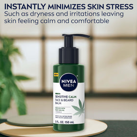 NIVEA MEN pump dispensing balm for hygienic, controlled use