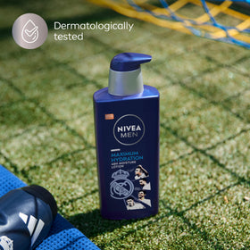 NIVEA MEN pump dispensing lotion for instant skin comfort