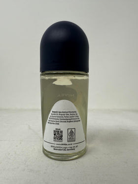 NIVEA Men bottle held in hand illustrating travel-friendly size