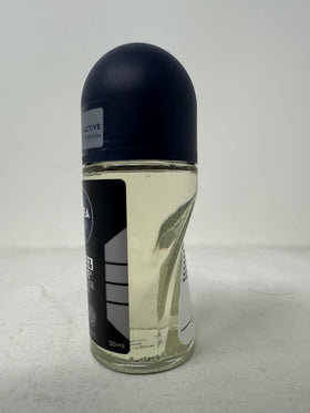NIVEA Men product label close-up showing ingredients and instructions