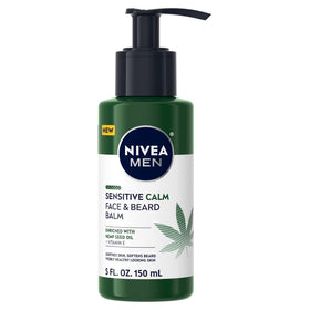 NIVEA MEN front pump bottle showing convenient dispensing benefit