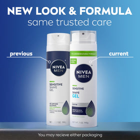 NIVEA MEN side label highlighting VitaminPro Complex and alcohol-free benefit