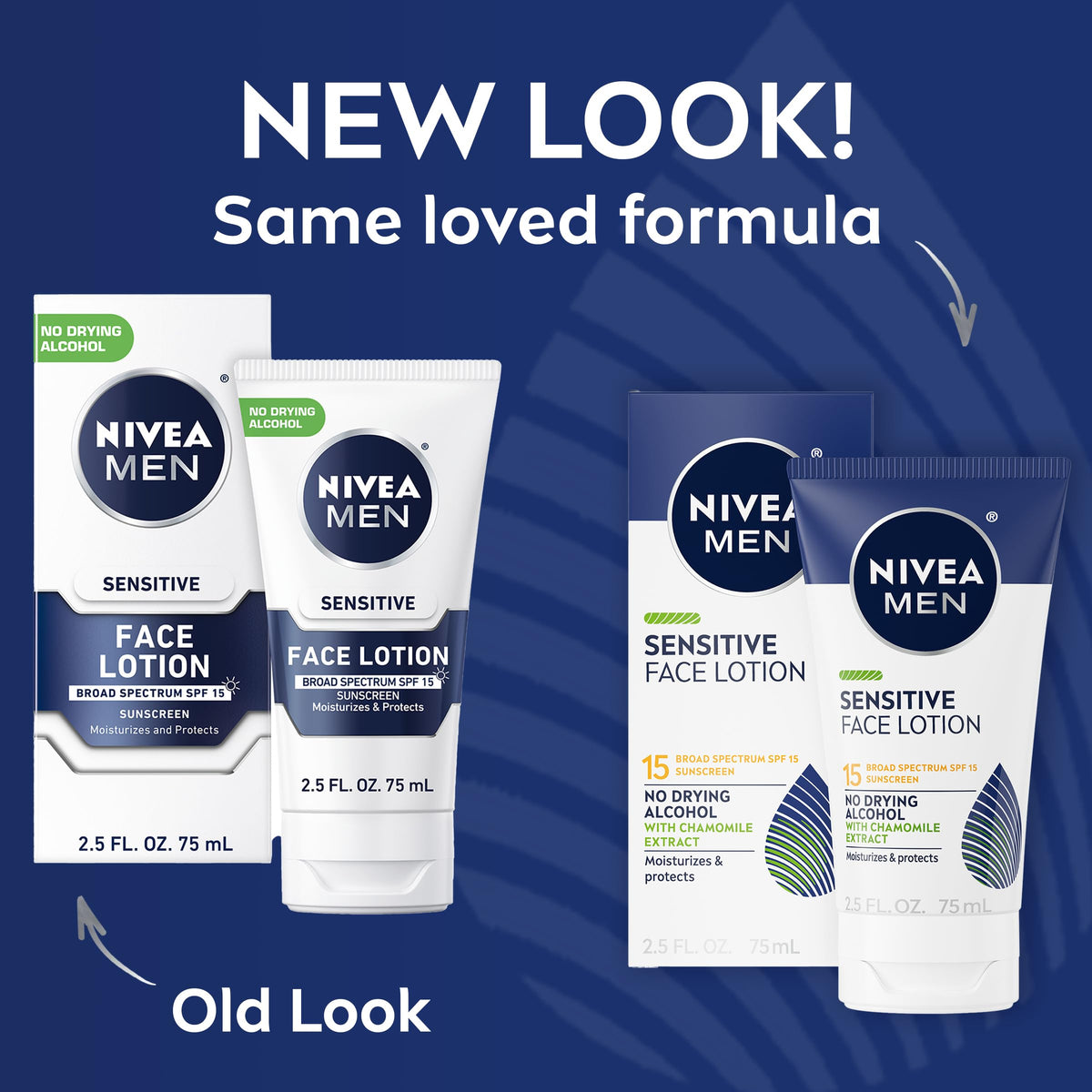 NIVEA MEN creamy lotion texture close-up illustrating lightweight hydration