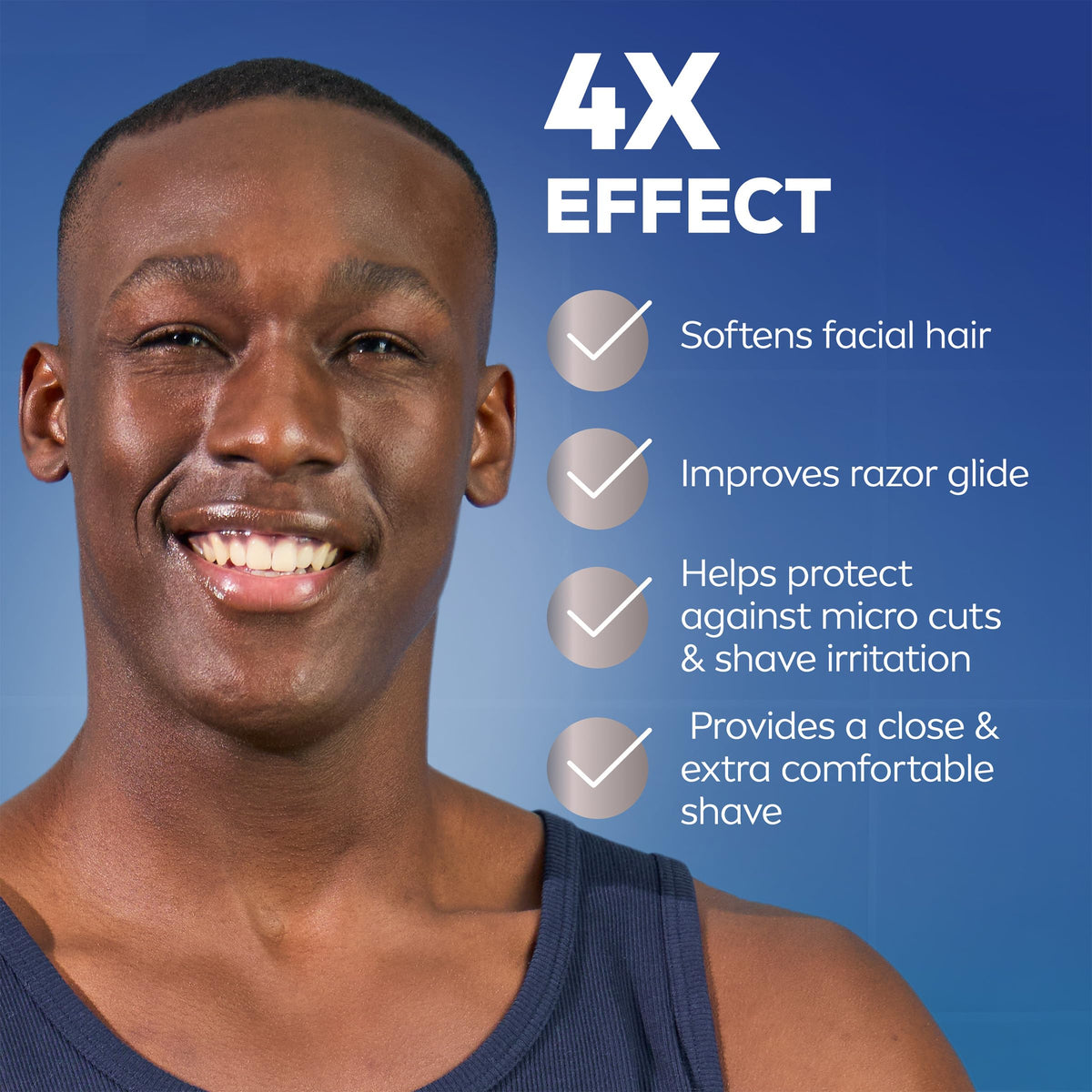 NIVEA MEN three-pack boxed set reducing shopping frequency