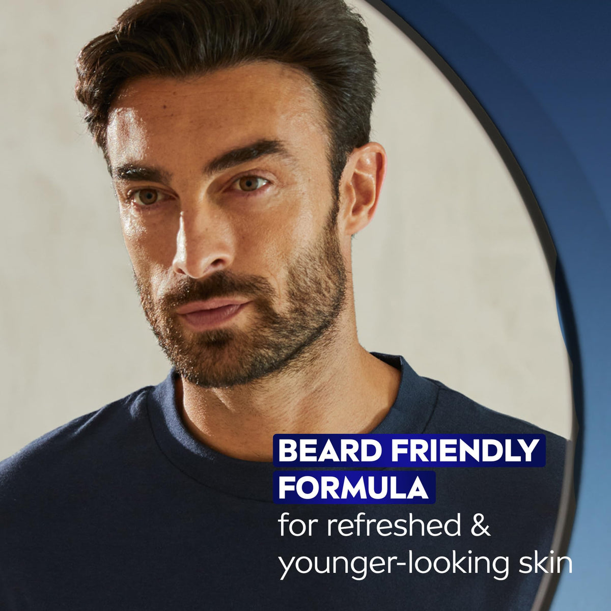 NIVEA MEN bottle inside gym bag illustrating travel-ready SPF protection convenience