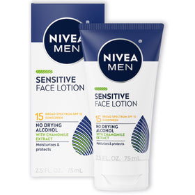 NIVEA MEN tube cap and nozzle detail for precise, mess-free application