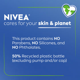 NIVEA application result on arm showing softer skin and improved texture