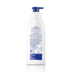 NIVEA bottle on bathroom shelf in lifestyle setting conveying daily use convenience