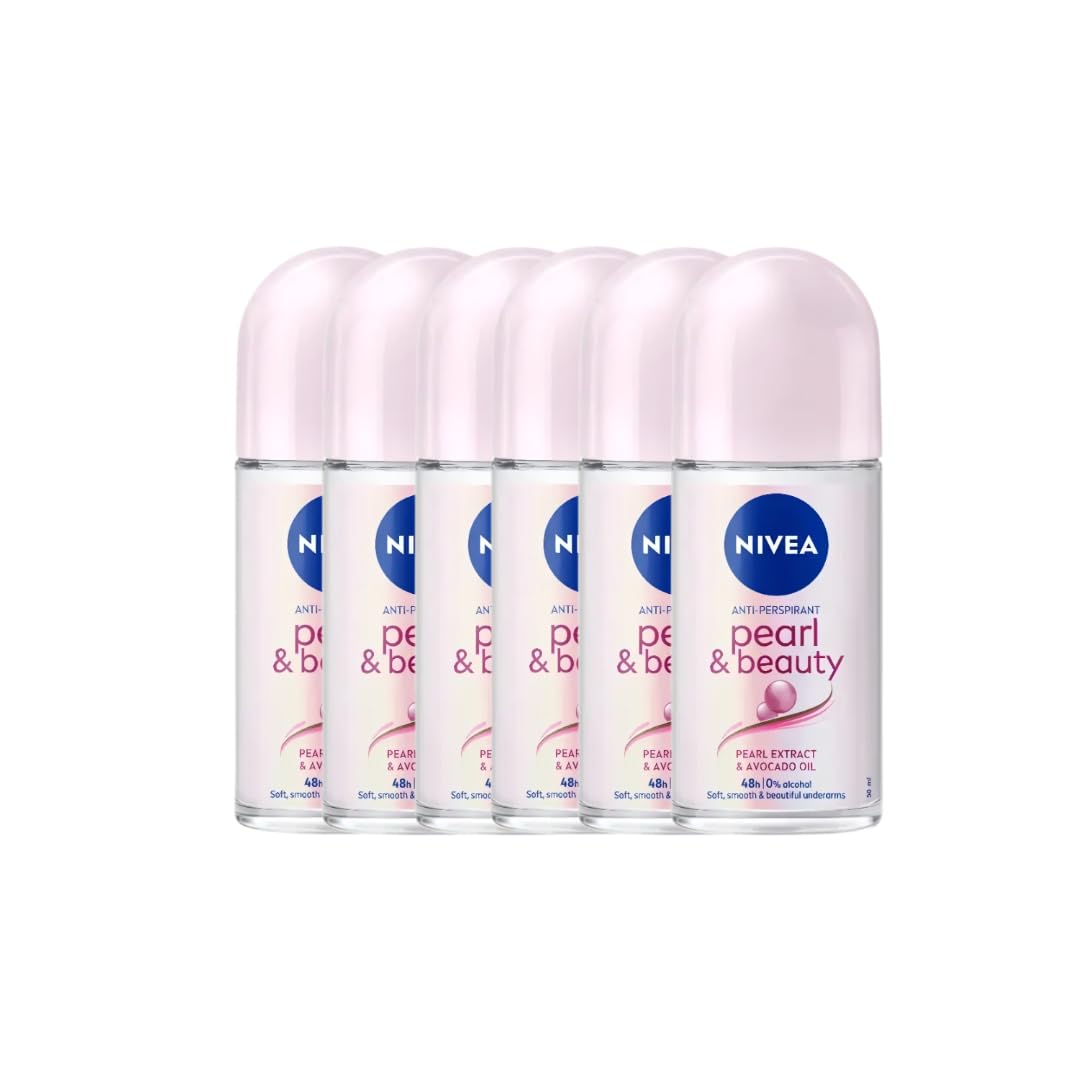 NIVEA Pearl & Beauty front packaging showing label and 50ml size benefit