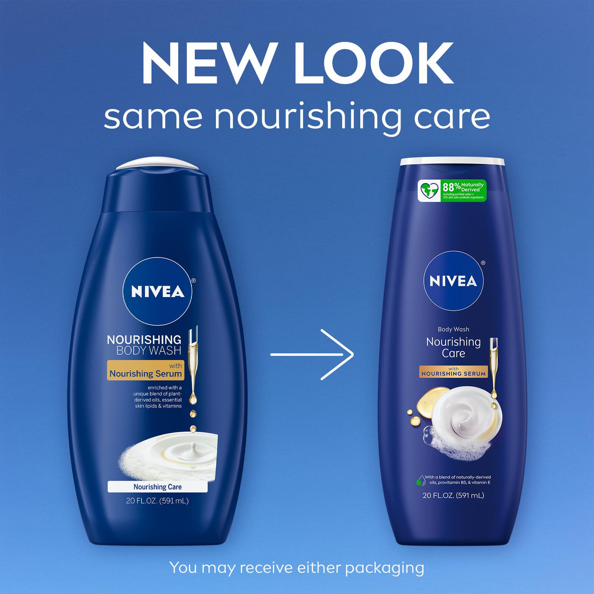 NIVEA pump pouring lather creating creamy foam for easy shaving benefit