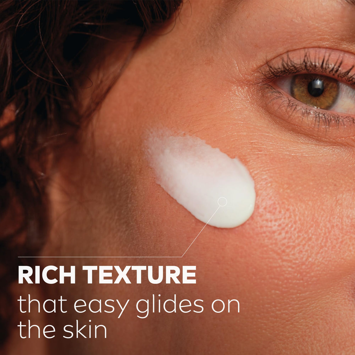NIVEA Q10 cream close-up texture highlighting rich hydration benefit