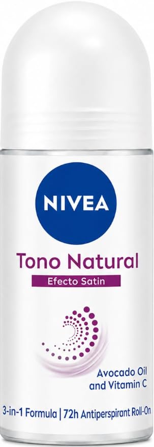 NIVEA roll-on front packaging showing product and size benefit