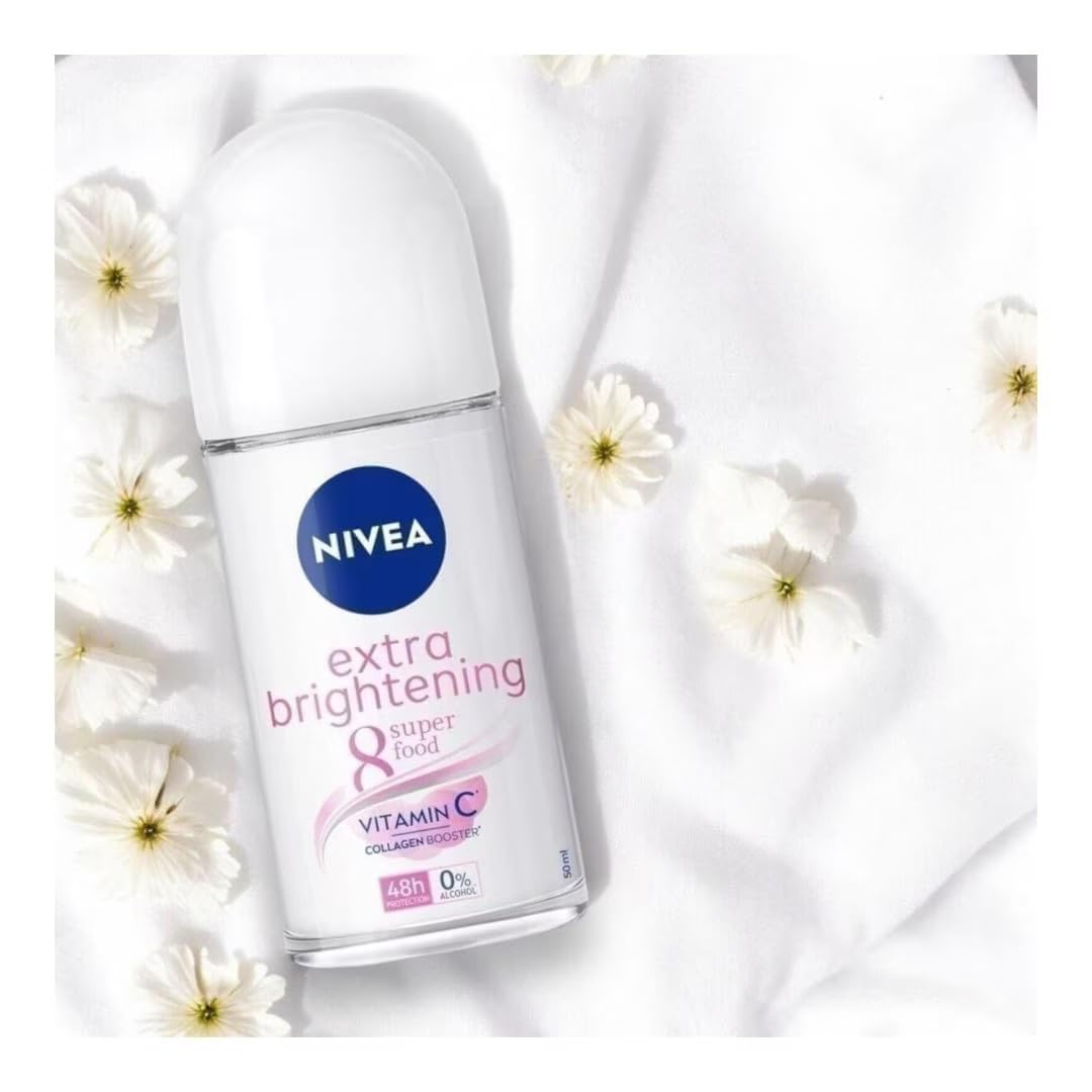 NIVEA close-up rollerball showing smooth application and even coverage benefit