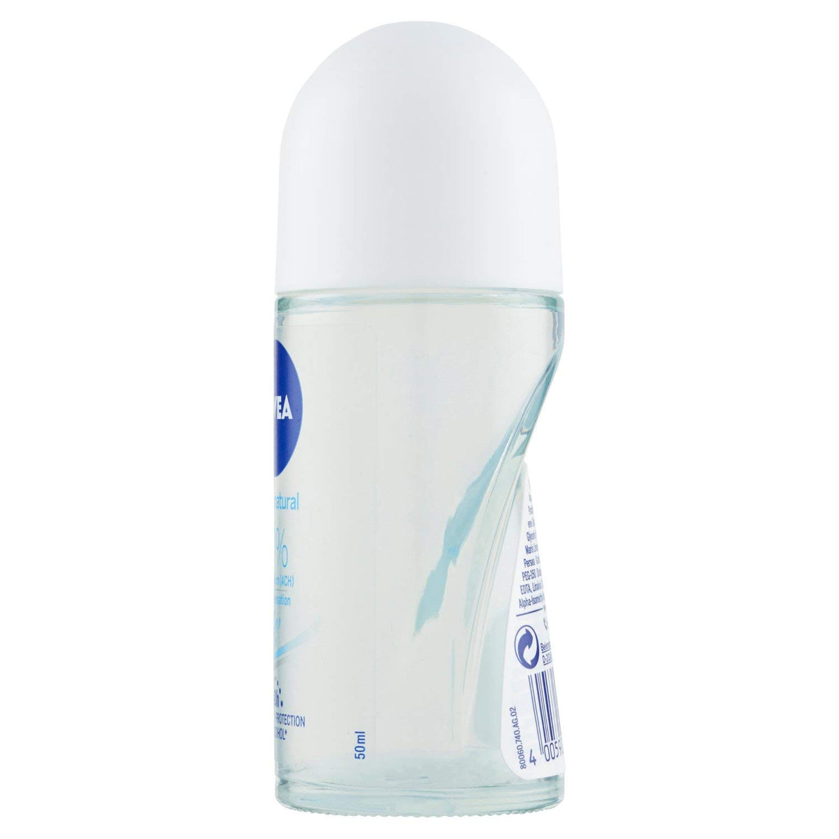 NIVEA roll on size comparison with passport for travel convenience