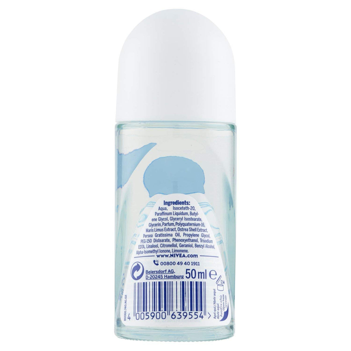 NIVEA roll on texture closeup highlighting non sticky absorption