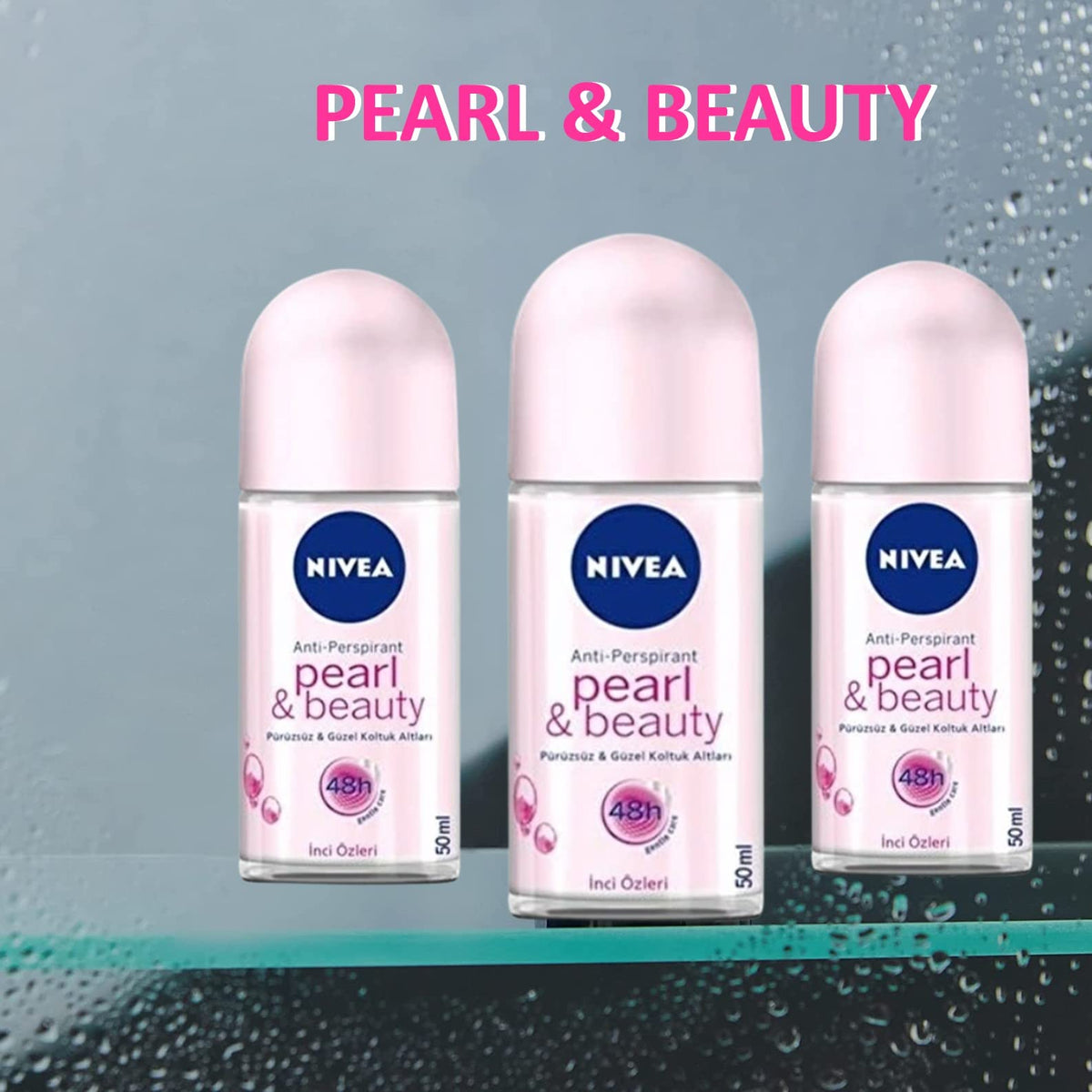 NIVEA rollerball close-up demonstrating smooth application and quick-dry feel