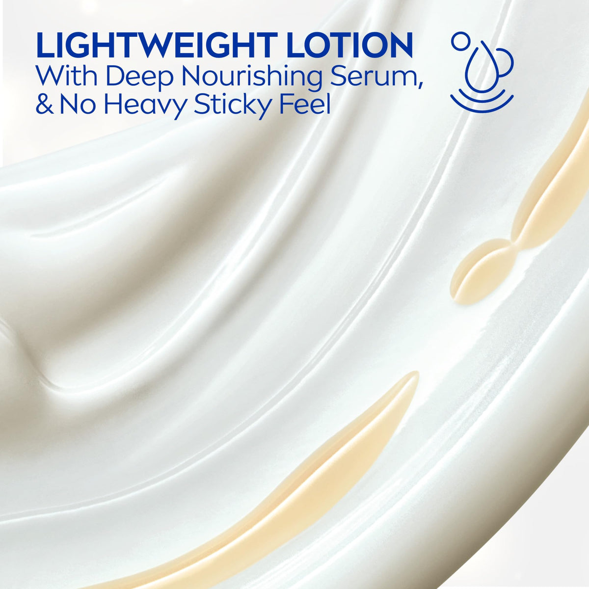 NIVEA shea butter ingredient scoop highlighting natural emollient for softness