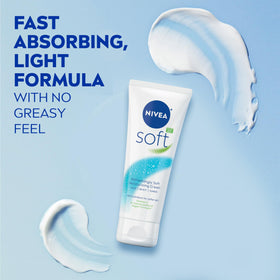 NIVEA Soft three tubes together showing convenient multi-pack benefit
