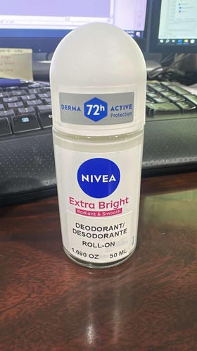 NIVEA tucked inside a travel bag ready for on-the-go freshness