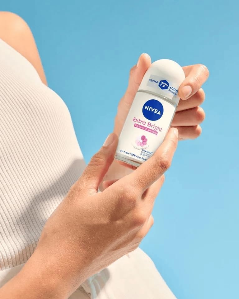 NIVEA roll-on inside travel bag ready for on-the-go freshness