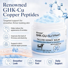 Nivexis fingertip scooping balm for easy targeted application
