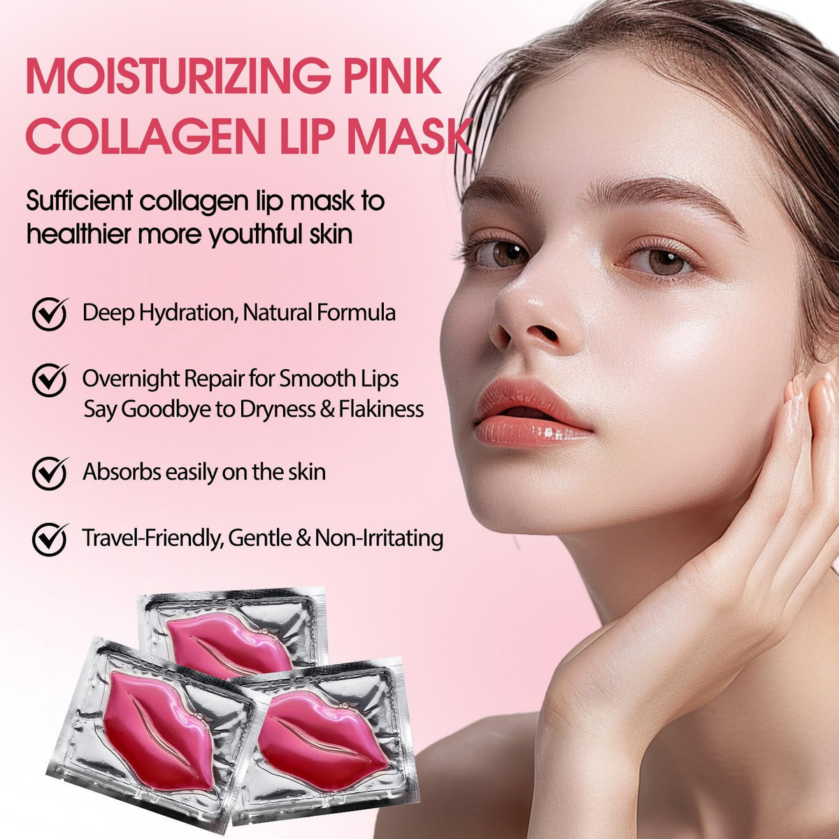 NIYET close-up of crystal hydrogel texture highlighting bio-collagen and moisture delivery