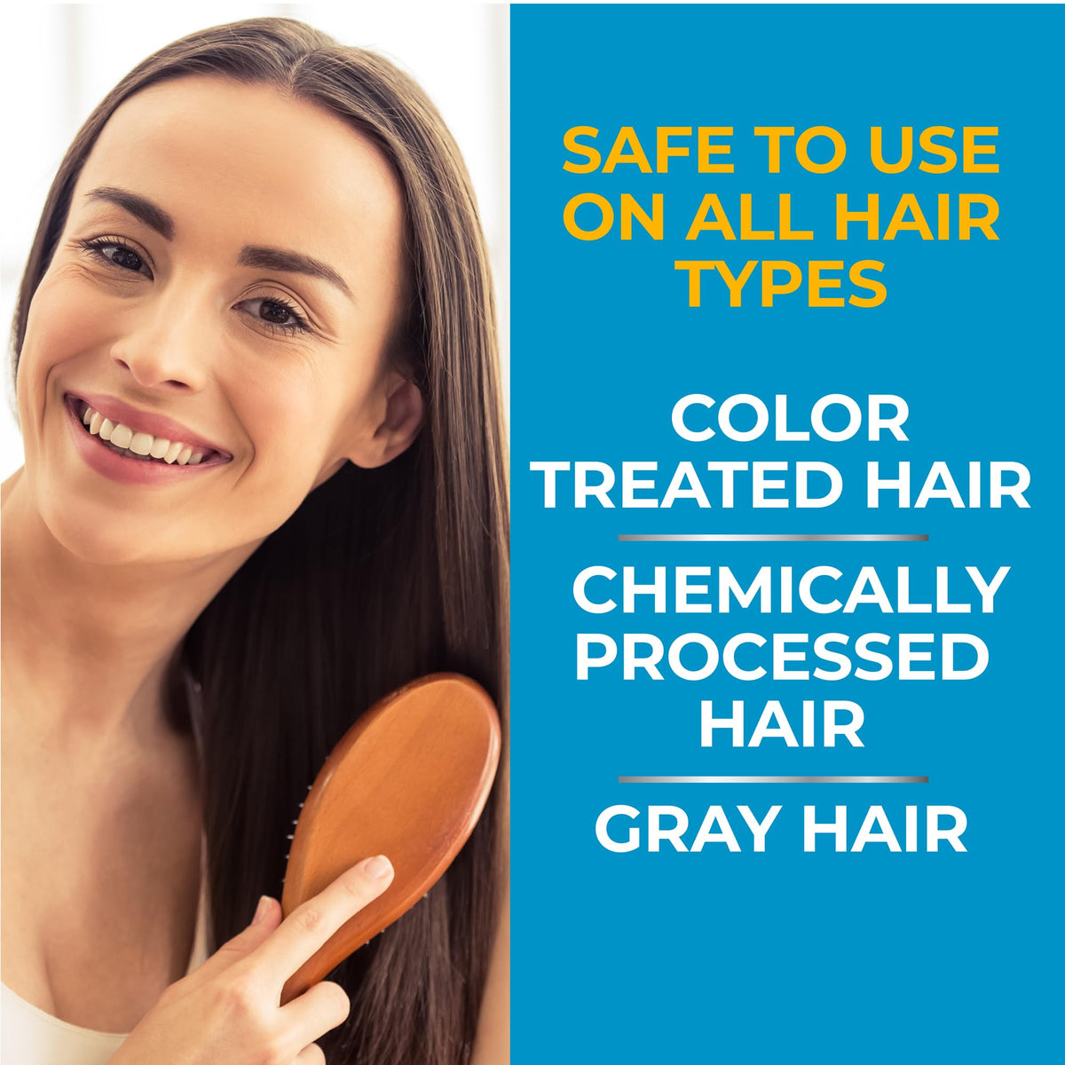 Nizoral on color-treated hair illustrating compatibility and gentle care