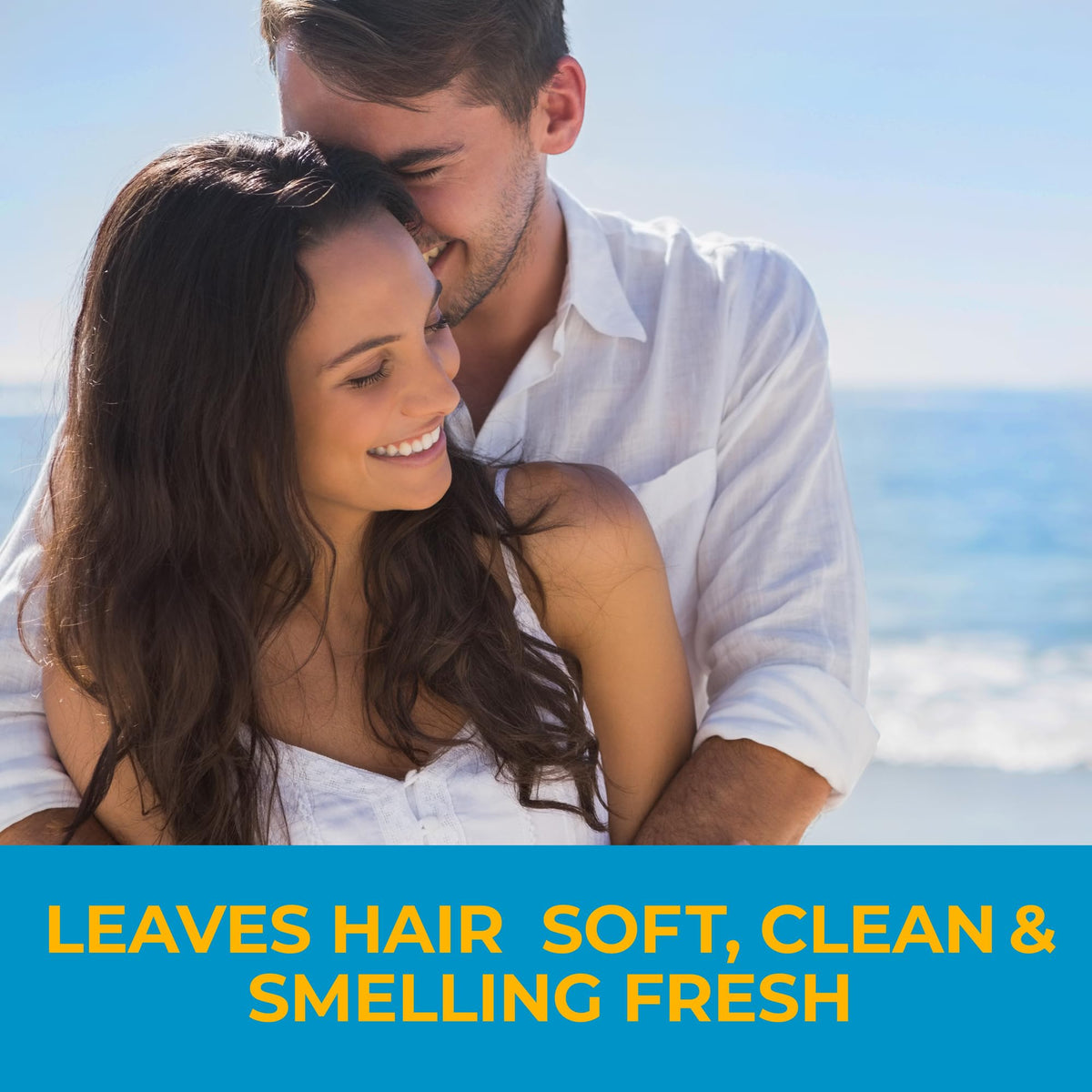 Nizoral bottle in a bathroom setting conveying fresh scent and daily use
