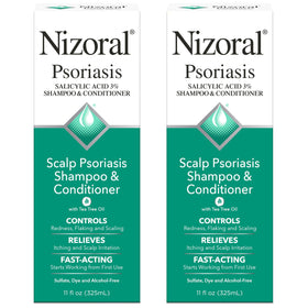 Nizoral front packaging bottle showing label and benefits for quick identification