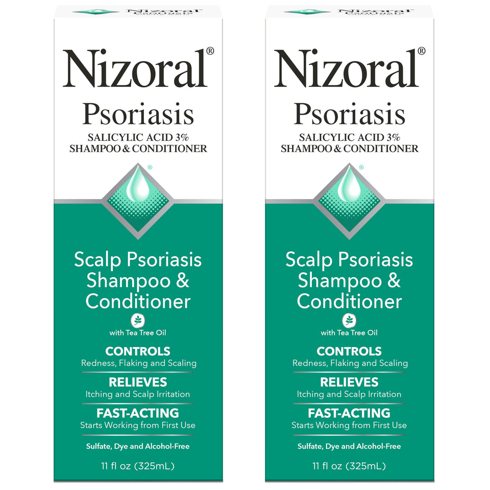 Nizoral front packaging bottle showing label and benefits for quick identification