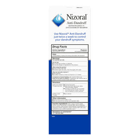 Nizoral in shower lifestyle shot suggesting simple two-in-one convenience