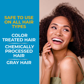 Nizoral label highlighting key ingredients and free-from claims for reassurance