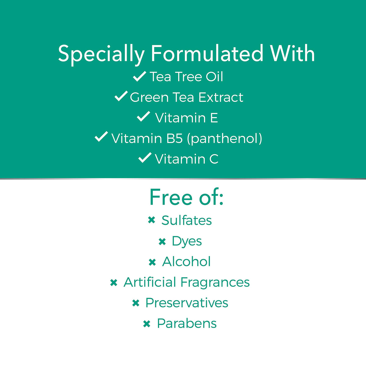 Nizoral shampoo applied to scalp in shower lifestyle image illustrating soothing relief