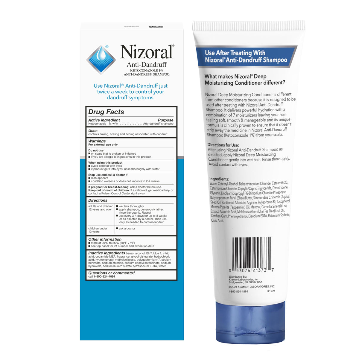 Person using Nizoral shampoo in shower, portrays practical scalp treatment routine