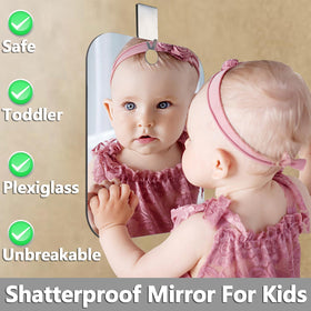 NKJVE mirror packed in toiletry bag showing portability benefit