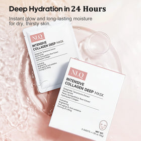 NLQ close-up of hydrogel texture highlighting serum-rich surface