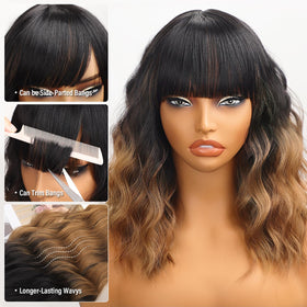 Nnzes close-up of wave texture highlighting lifelike movement and soft shine