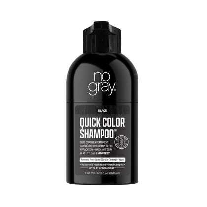 No Gray front packaging showing black 8.45 oz bottle and benefits